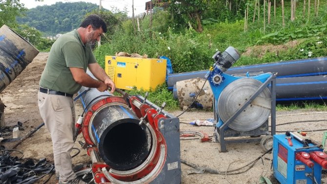 Giresun Belediyesi’nden İçme Suyu Çalışması