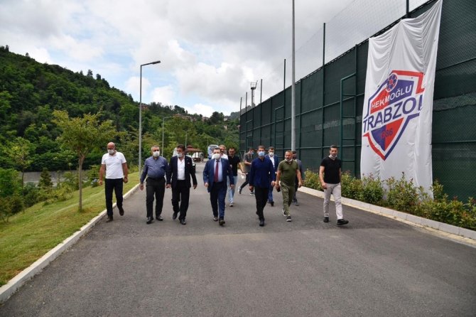 Başkan Genç, Hekimoğlu Trabzon Fk’yı Ziyaret Etti