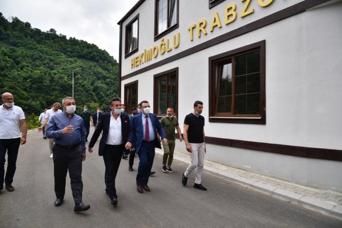 Başkan Genç, Hekimoğlu Trabzon Fk’yı Ziyaret Etti
