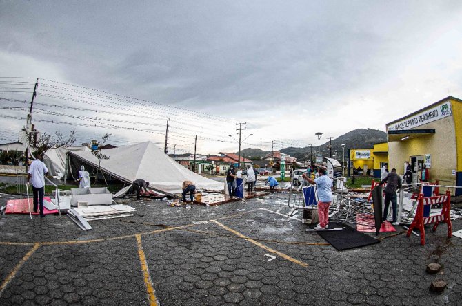 Brezilya’nın Güneyini Fırtına Vurdu: 10 Ölü