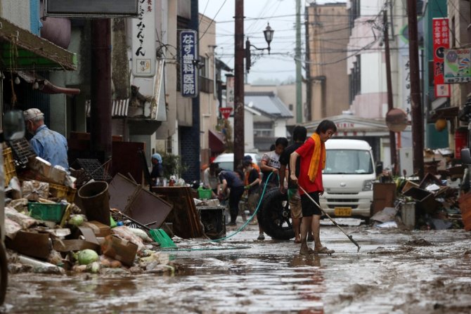Japonya’daki Sel Felaketinde Ölü Sayısı 26’ya Yükseldi, 11 Kişi Kayıp