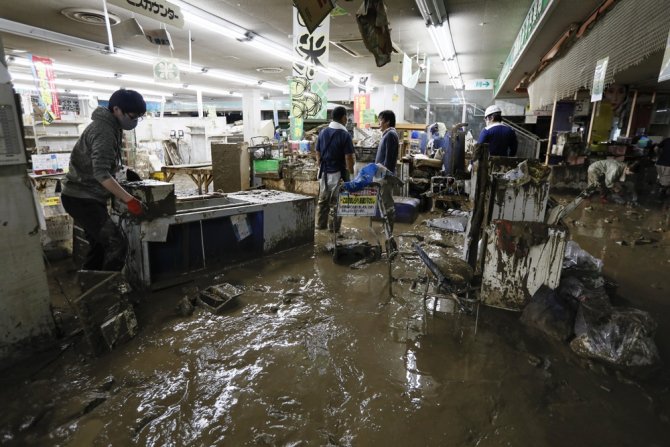 Japonya’daki Sel Felaketinde Ölü Sayısı 62’ye Ulaştı