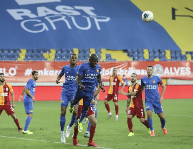 Süper Lig: Mke Ankaragücü: 1 - Galatasaray: 0 (Maç Sonucu)