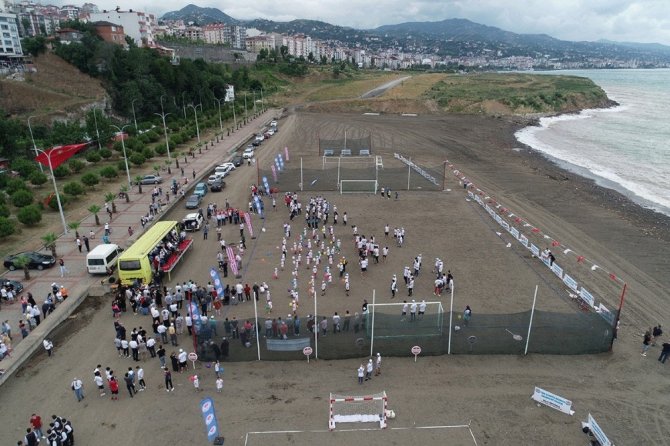 Plaj Ve Su Sporları Sahalarının Açılış Yapıldı