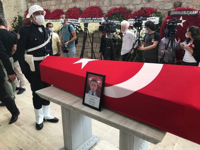 Şehit Polis Erkan Gökteke Son Yolculuğuna Uğurlandı