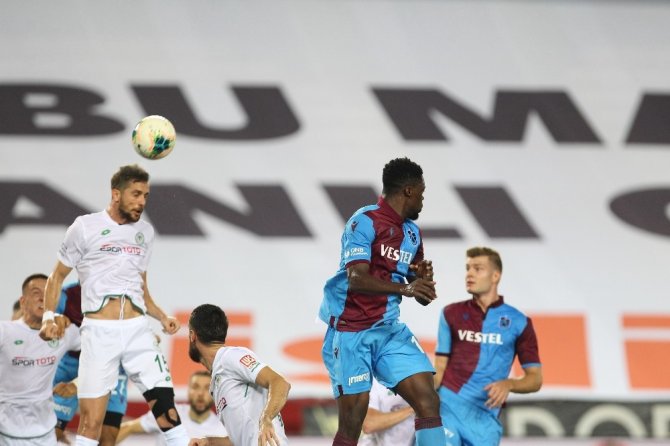 Süper Lig: Trabzonspor: 3- İttifak Holding Konyaspor: 4 (Maç Sonucu)