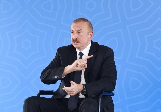 Azerbaycan Cumhurbaşkanı Aliyev’den Erdoğan’a Teşekkür