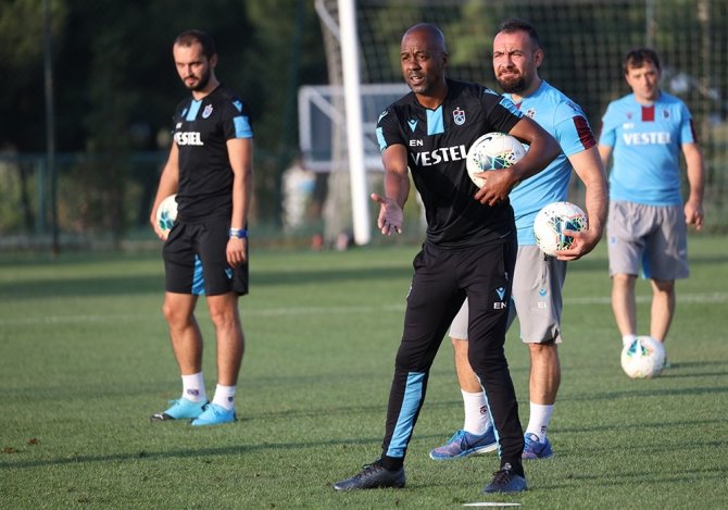Trabzonspor, Eddie Newton Yönetiminde Çalıştı