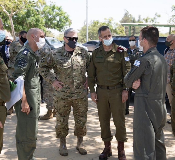 Abd Genelkurmay Başkanı General Milley’den İsrail’e Ziyaret