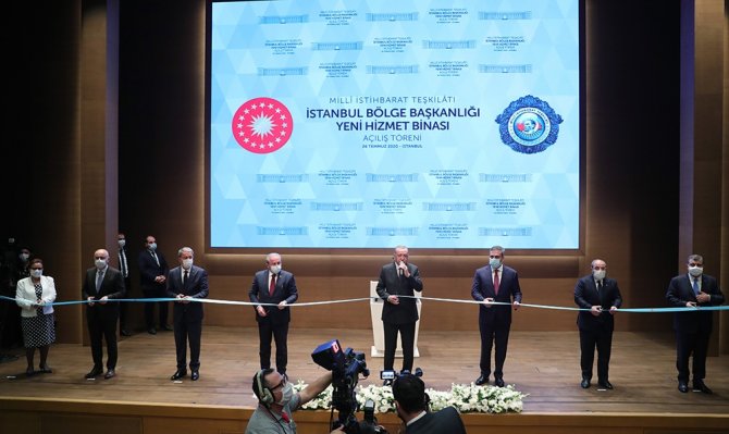 Cumhurbaşkanı Erdoğan Mit’in İstanbul Kalesini Açtı