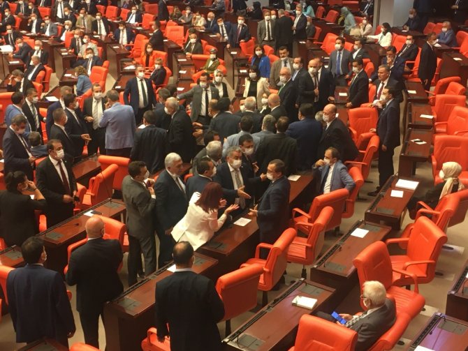 Tbmm’de Gerginlik