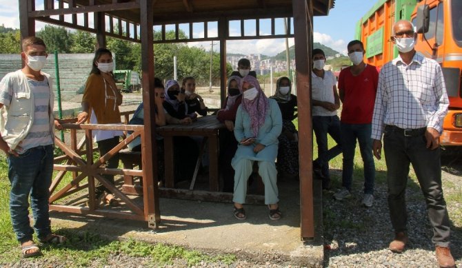 Giresun’a İlk Mevsimlik İşçi Kafilesi Geldi