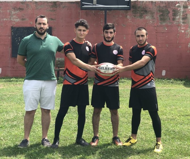 1 Yıl Önce Tanıştıkları Ragbi Sporunda Milli Takım Sporcusu Olmayı Başardılar