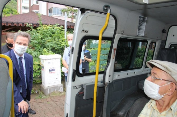 Vali Ünlü, Covıd-19 Denetimini Sürdürüyor