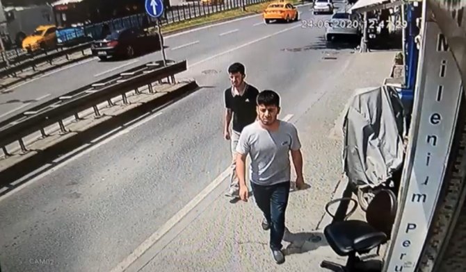 Taksim’de Kapkaç Dehşeti Kamerada