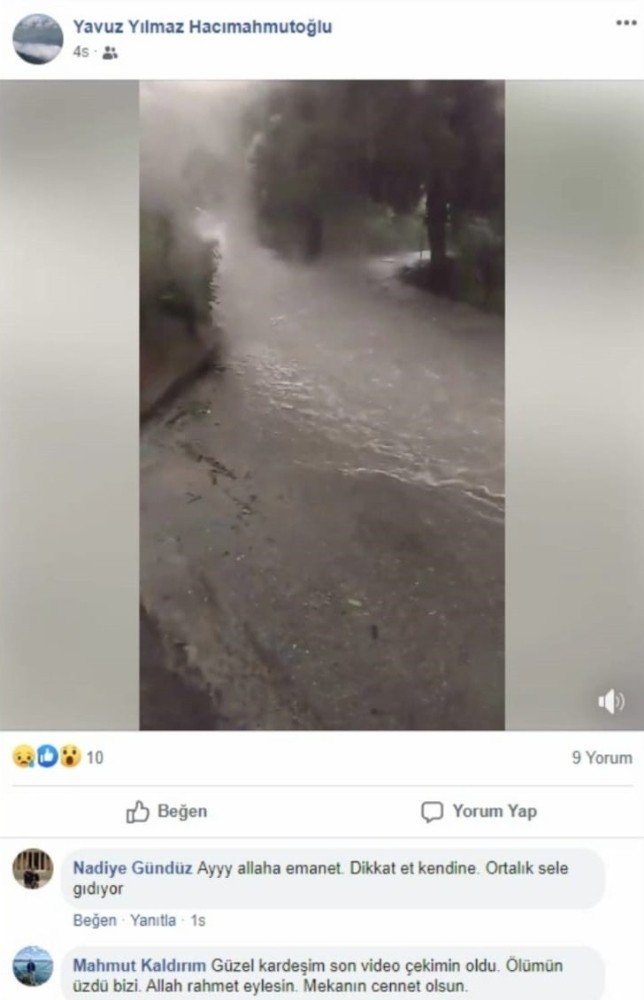 Son Anlarını Böyle Kayda Aldı