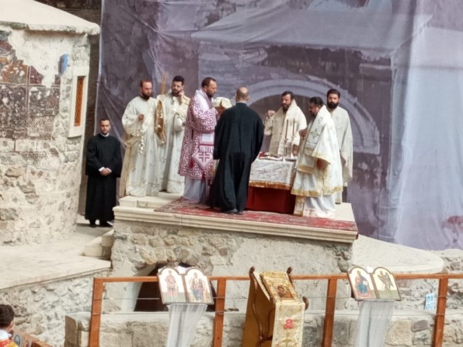 Sümela Manastırı’nda 5 Yıl Aradan Sonra İlk Ayin