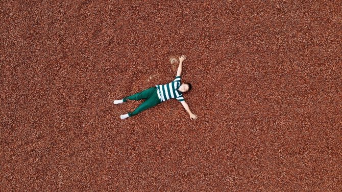 Fındığını Kurutmak İçin Bazı Üreticiler Sahil Yolunu Bazıları İse Bayburt’u Mesken Tuttu