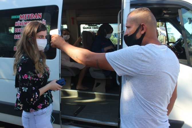 Giresun’da Dolmuşçulardan Korona Virüs Tedbiri