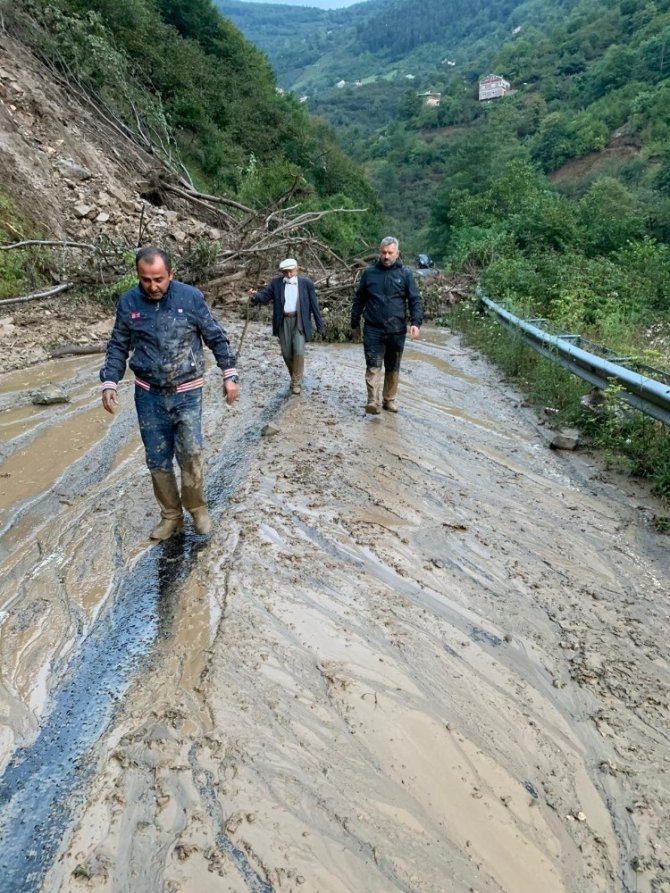Milletvekili Hasan Turan’da Afet Bölgesine Giderken Mahsur Kaldı