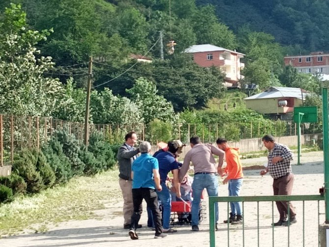 Yağlıdere’de Hamile Kadının İmdadına Ambulans Helikopter Yetişti