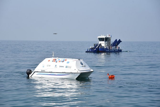 İnsansız Deniz Temizleme Aracı Doris’ten Kadıköy Karnesi