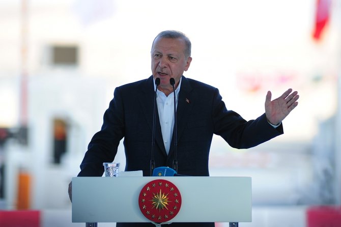 Cumhurbaşkanı Erdoğan, Ankara-niğde Otoyolunun Açılışına Katıldı