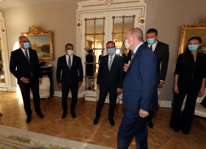 Cumhurbaşkanı Erdoğan, Avrupa Şampiyonu Millileri Kabul Etti
