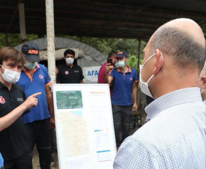 Bakanlar Soylu Ve Karaismailoğlu, Çaldağ Beldesinde İncelemelerde Bulundu