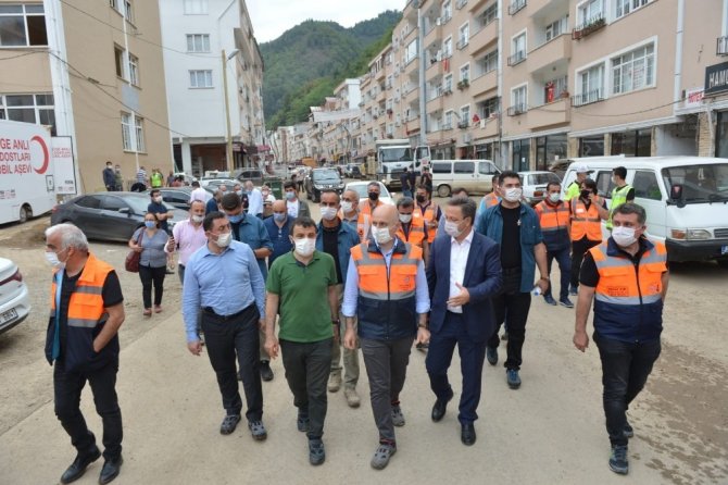 Giresun’da Afetin İzleri Silinirken, Büyük Projeler De Devam Ediyor