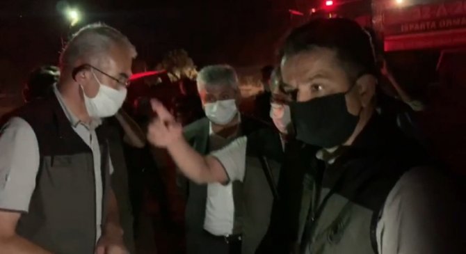 Bakan Pakdemirli, Yanan Alanları İnceledi