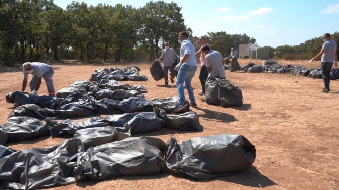 150 Torba Çöple Böyle Tepki Gösterdiler