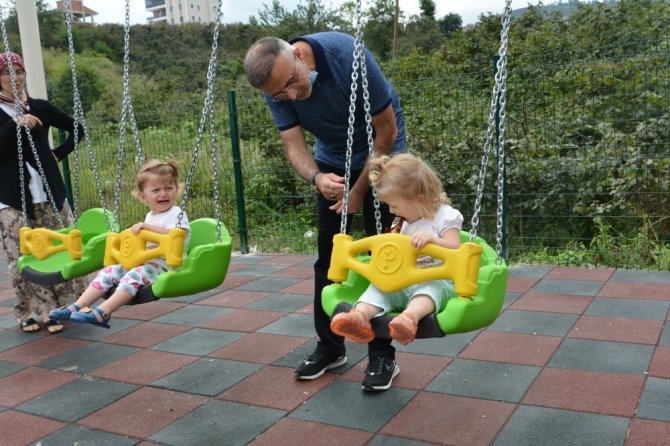 Bulancak Çocuk Parklarıyla Donatılıyor