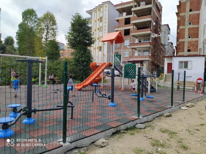 Bulancak Çocuk Parklarıyla Donatılıyor