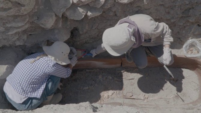 Belgesel Çekim Çalışmasında 6.’ıncı Yüzyıla Ait İnsan İskeleti Ortaya Çıktı