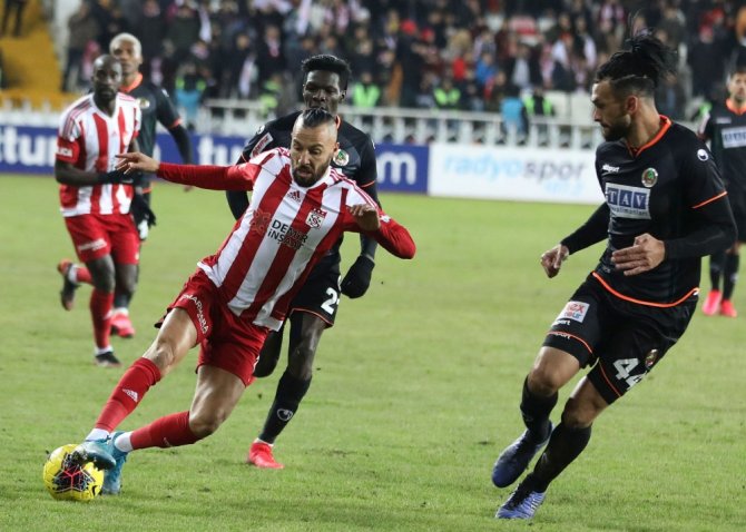 Sivasspor İle Alanyaspor 7. Randevuda