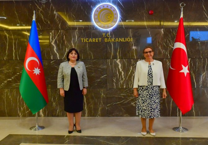 Ticaret Bakanı Pekcan, Azerbaycan Meclis Başkanı Gafarova İle Görüştü