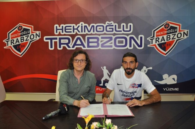 Hekimoğlu Trabzon Fk, Burhan Eşer İle Sözleşme İmzaladı