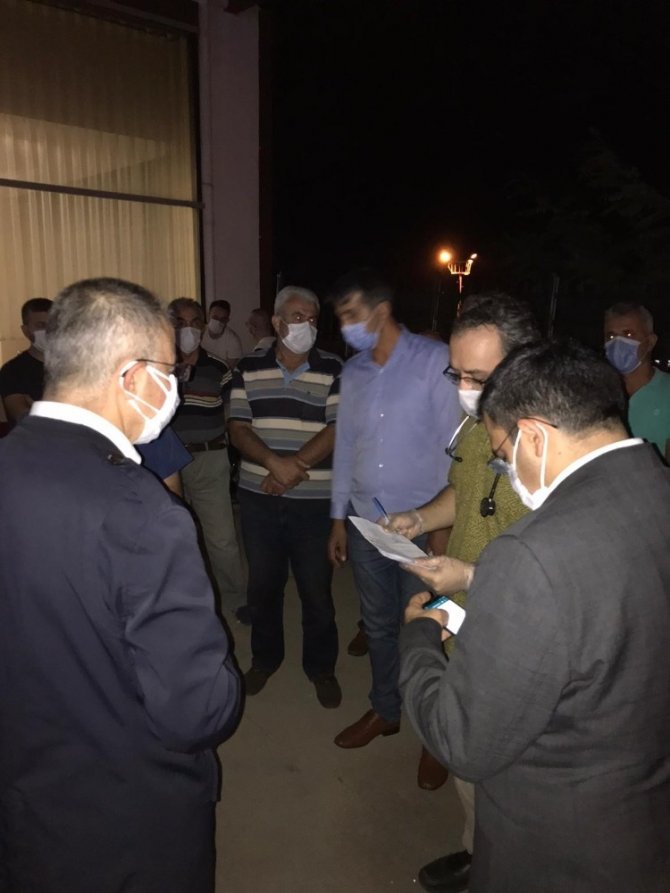 Vali Doruk, Kazada Yaralanan Maden İşçilerini Ziyaret Etti