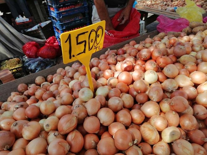 Soğan Tarlada 80 Kuruş, Tezgahta 1,5 Lira