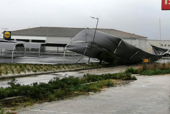 Medicane Tropik Fırtınası, Zakynthos Adası’nı Vurdu