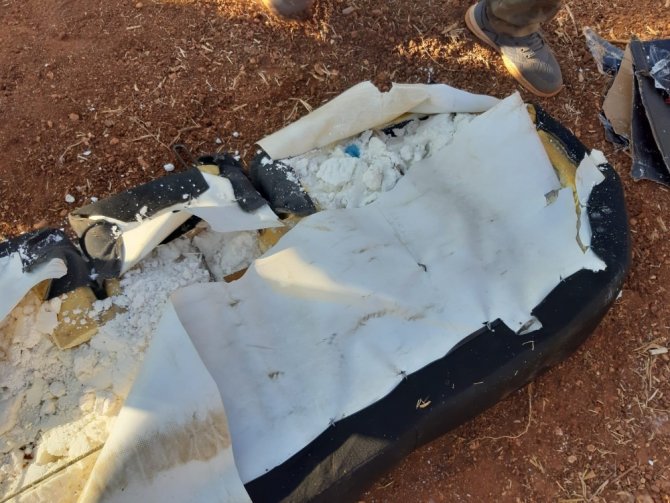 Afrin’de 75 Kilo Patlayıcı Yüklü Araç Ele Geçirildi