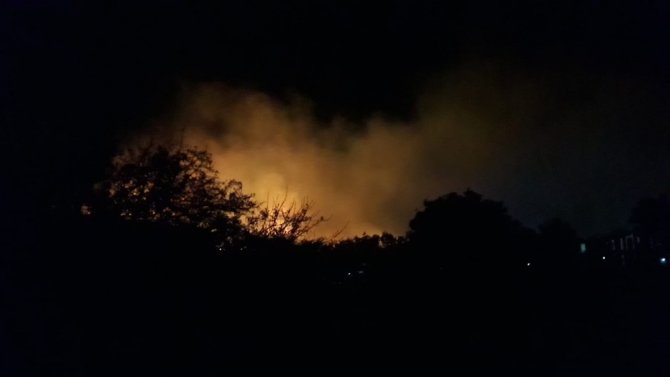 Ayvalık Beydağ’da Orman Yangını
