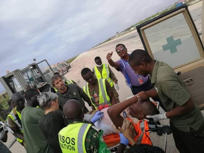 Mogadişu’da Kargo Uçağı Pistten Çıktı: 3 Yaralı