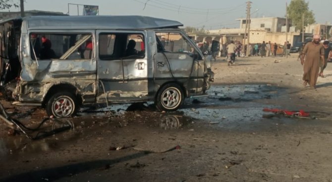 Suriye’de Bomba Yüklü Araç Patladı: 3 Yaralı