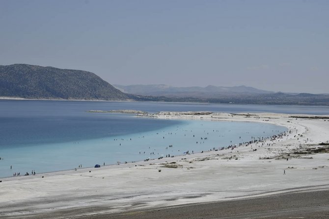 Salda Gölü’nün Beyaz Adalar Bölgesine Girilmeyecek