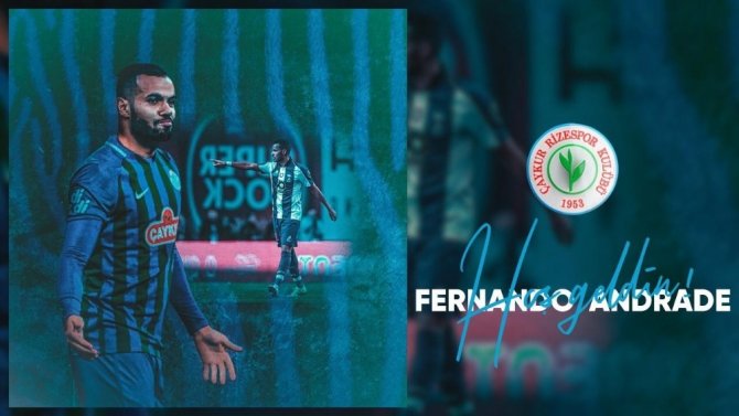Çaykur Rizespor, Fernando Andrade İle Anlaşma Sağladı