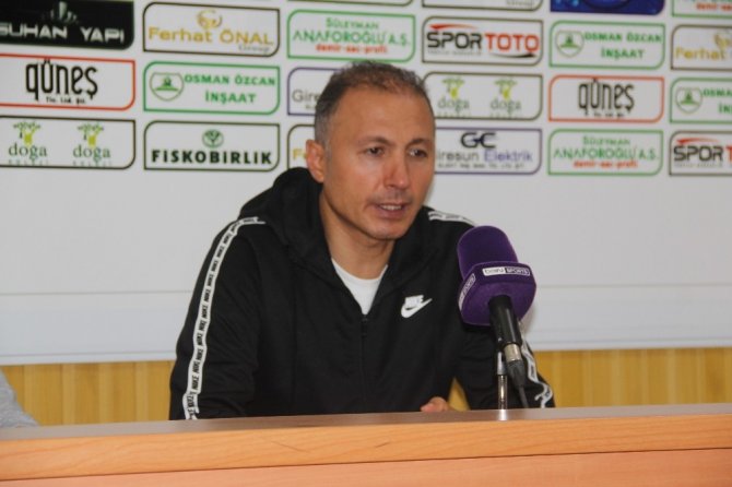 Giresunspor - Boluspor Maçının Ardından