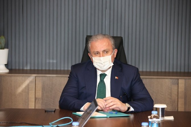 Tbmm Başkanı Şentop, Recep Tayyip Erdoğan Külliyesi İnşaatını İnceledi