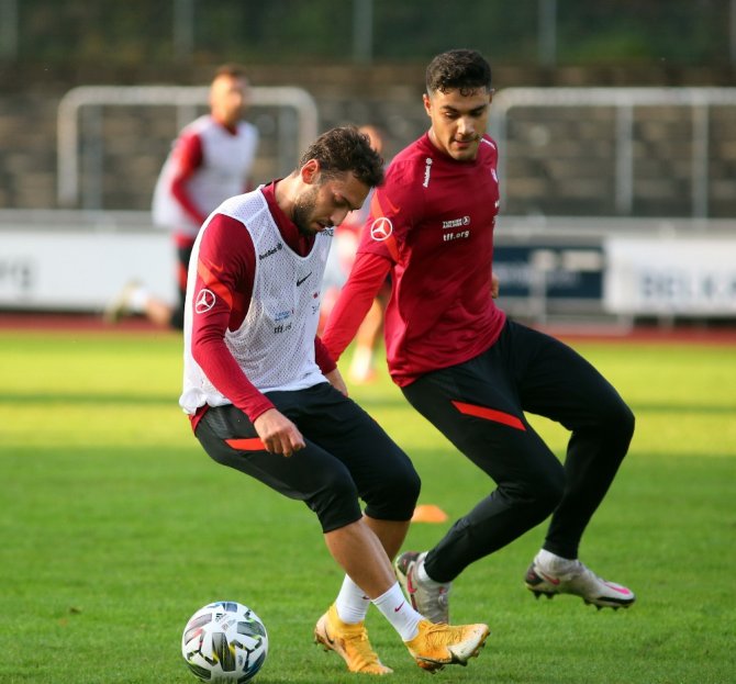 A Milli Takım, Almanya’daki Son Antrenmanını Yaptı